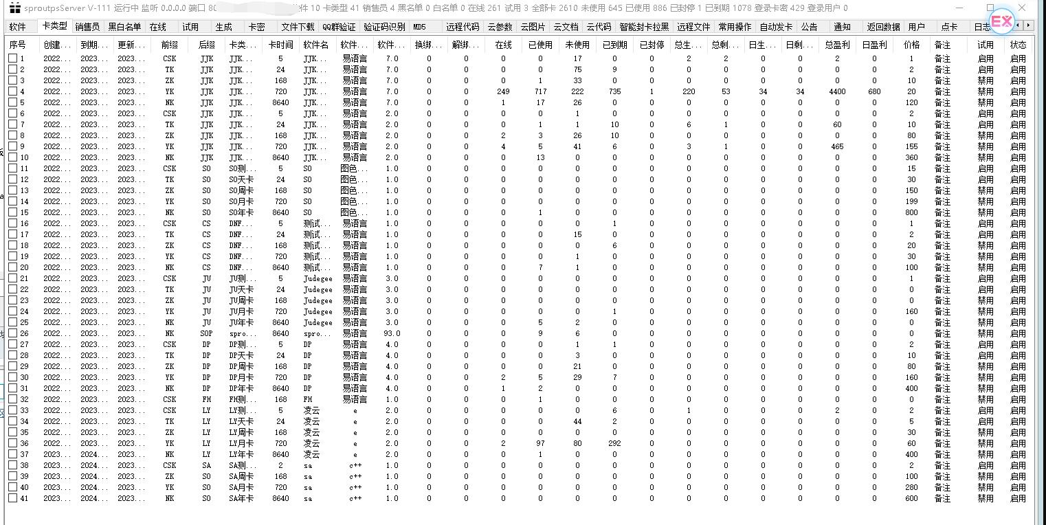 sproutps网络验证系统开源 全套源码开源分享  3786 无忧技术吧www.92wuyou.cn